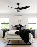 El popular v entilador de techo Maverick de Monte Carlo disponible con una luz LED integrada. Tecnología LED avanzada. Consta de conjuntos de chips LED de la más alta calidad para un rendimiento y confiabilidad superiores. Con una silueta moderna y elegante, un motor de CC y una gran eficiencia energética