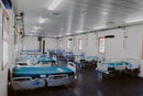 Purificador de aire AEROMED® STRATUS. Se Recomiendan los sistemas de ultravioleta germicida (UVC) de las sala superior para reducir la transmisión de Tuberculosis a trabajadores de salud, personas que asistan a centros de salud u otras personas en entornos de alto riesgo de transmisión.