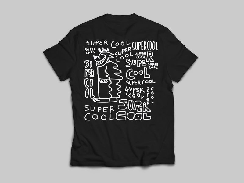 Playera Negra Supercool Unisex – Supercool