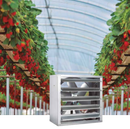 AGE Extractor Helicoidal con persiana: Su diseño compacto permite su fácil manipulación e instalación. Ideal para las aplicaciones sencillas y versátiles. Aplicaciones: Invernaderos, bodegas comerciales e industriales, ventilación ambiental en industria, grandes almacenes comerciales, gimnasios, etc. 