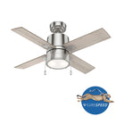Hunter Ventilador de Techo Beck con Luz 52 Pulgadas