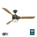 Hunter Ventilador de Techo Apache con Luz 54 Pulgadas