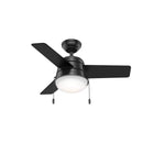 Hunter Ventilador de Techo Aker con Luz 36 Pulgadas