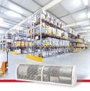 CAI Cortinas de Aire: Fabricada con materiales resistentes tiene como objetivo principal evitar la pérdida de sistemas HVAC y formar una barrera divisora para evitar el paso de contaminantes en áreas específicas de trabajo donde la entrada y salida de personas, vehículos o mercancías es continua.