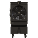 Enfriador evaporativo perfecto para talleres, cocheras y estudios de hasta 1,200 pies2 (110 m2). Control de velocidad variable. Diámetro del ventilador de 18 pulgadas (46 cm). Medios de enfriamiento de 8 pulgadas (20 cm)- Depósito de agua de 16 galones (73 lt). Garantía de 3 años