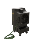 Enfriador evaporativo perfecto para talleres, cocheras y estudios de hasta 1,200 pies2 (110 m2). Control de velocidad variable. Diámetro del ventilador de 18 pulgadas (46 cm). Medios de enfriamiento de 8 pulgadas (20 cm)- Depósito de agua de 16 galones (73 lt). Garantía de 3 años