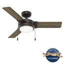 Hunter Ventilador de Techo Mesquite con Luz 44 pulgadas
