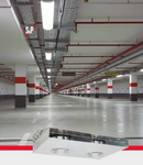 Ventilador centrífugo de impulso tipo Jet Fan, recomendado para grandes volúmenes de aire en estacionamientos y túneles. Aplicaciones: Extracción de contaminantes habituales, disipación de humo, estacionamientos, túneles de acceso