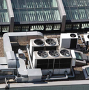 Rodete de álabes curvados hacia atrás. Acoplamiento a transmisión. Ventilador centrífugo con accionamiento por poleas y correas, simple aspiración. Chapa de acero protegida contra la corrosión mediante tratamiento por cataforesis + pintura epoxy. Temperaturas del aire a transportar: -20ºC/+60ºC en continuo