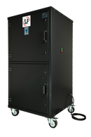 La unidad móvil de filtración de aire es portátil. Purifica el aire circundante de un recinto, mejorando así la calidad y pureza del ambiente, evitando resiliencia y propagación de virus, bacterias y microorganismos que son perjudiciales para las personas que interactúan dentro de cualquier área confinada.