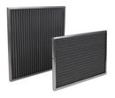 Filtro de aire electrostático: El más nuevo concepto tecnológico en filtros permanentes y de alto rendimiento para retener polvo fino, pelusas, bacterias, hongos (certificado 90% de eficiencia), en partículas mayores de 10 micrones usando la electricidad estática.  Permanente, lavable y fácil de limpiar. 