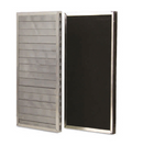 Vaportrap panel para atrapar vapor: Relleno con carbón activado, carbones especiales y mezclas especializadas. Marco de acero galvanizado resistente a la humedad. Soportes angulados internos de polietileno que ayudan a evitar el bypass. Disponible en medidas estándar y especiales. 