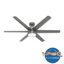 Hunter Ventilador de Techo Solaria Exterior con Luz LED 60 Pulgadas