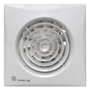 Extractor para baño Serie SILENT: Diseño patentado por S&P que incluye silentblocks construidos en bimaterial con componentes altamente resistentes y a la vez, capaces de absorber las vibraciones generadas por el motor. Incorpora rodamientos a bolas que aseguran una larga vida con las máximas prestaciones.