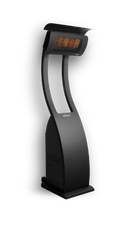 El calentador Tungsten Smart-Heat™ portable tiene un acabado neutro negro y diseño galardonado. Ofrece calor direccional eficiente y una solución de calefacción versátil para exteriores. Su estructura modular con ruedas incorporadas permite una fácil maniobrabilidad. Fácil de trasladar y potente. 