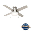 Hunter Ventilador de Techo Ristrello con Luz 44 pulgadas